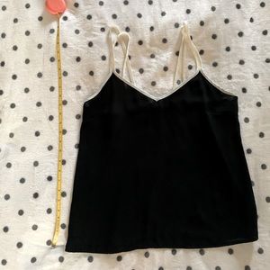 Black and white camisole